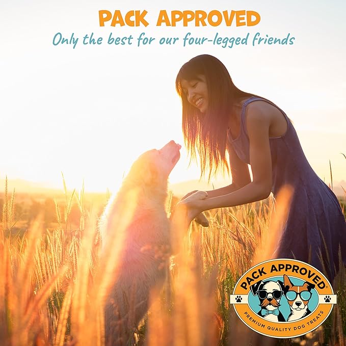 Thick Steer Bully Sticks for Medium Dogs & Small Breeds - No Hide Dog Chews & Single Ingredient Dog Treat - Bully Sticks for Medium Breeds - 5-6" (12ct)