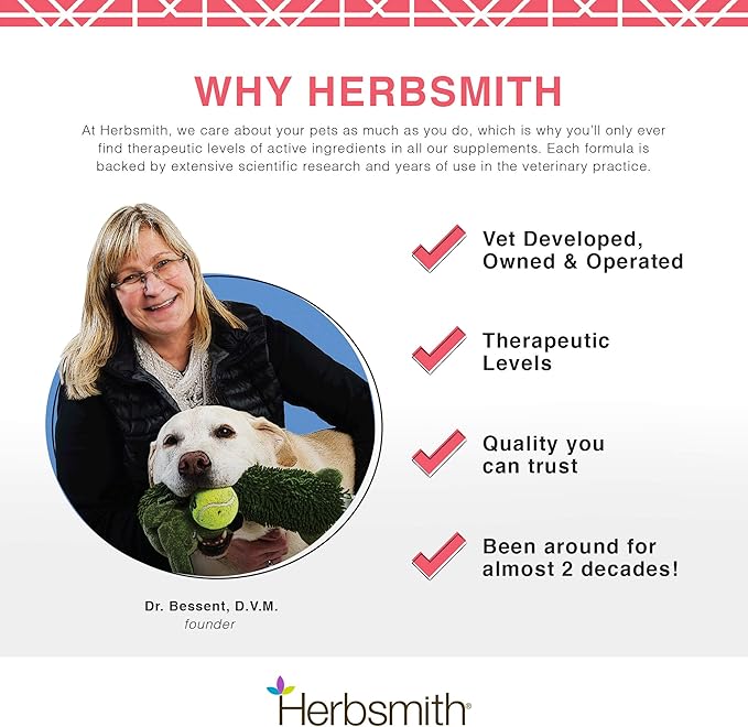 Herbsmith Pure Krill - Wild-Caught Antarctic Krill - Just 1 Ingredient - Astaxanthin for Dogs - Ready-to-Use Omega 3s – Alternative to Krill Oil for Dogs - 150g