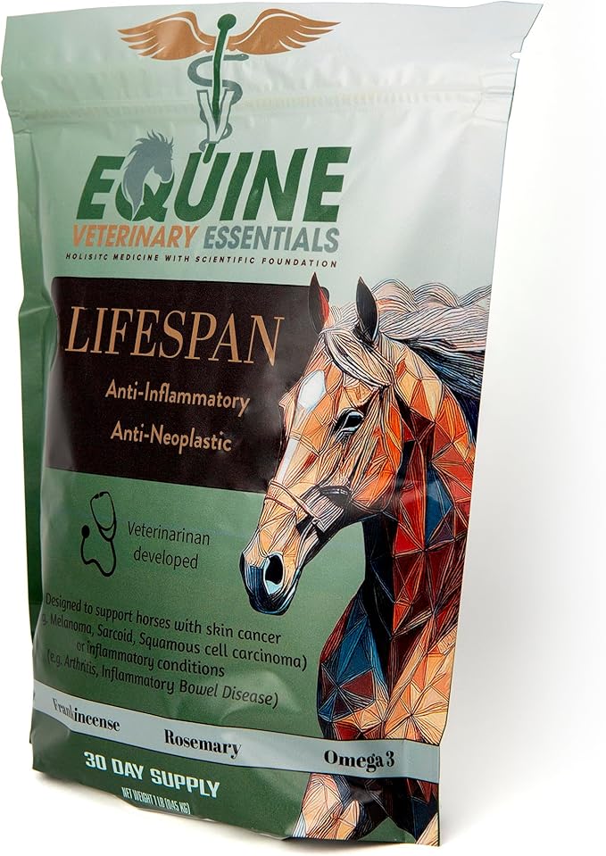 Lifespan Equine Herbal Anti-Inflammatory Supplement | Natural Joint & Mobility Support for Horses | Eases Swelling, Stiffness & Pain | Daily Powder Formula