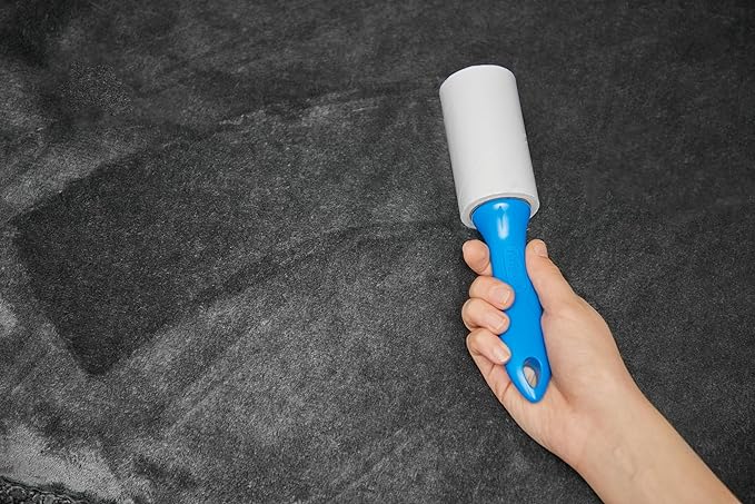 PetLovers Extra Sticky Lint Roller Bulk Value Set 1,000 Sheets 3 Rollers 7 Refills for Pet Hair Removal, Dog and Cat Lint Remover