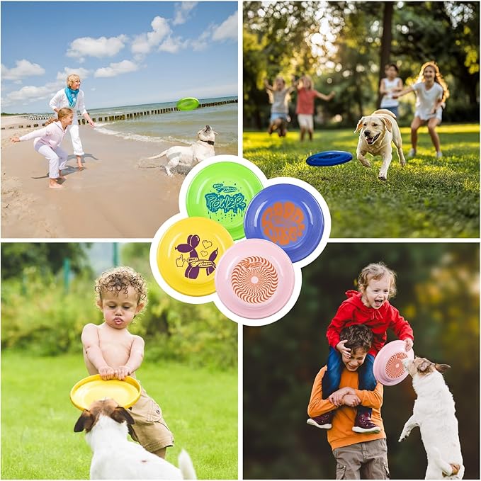 Wham-O Frisbee Fastback Flying Disc, 9.35 Inch Dog-Friendly Lightweight Toy for Professional Players Outdoor Beach Park Backyard Game - 100g
