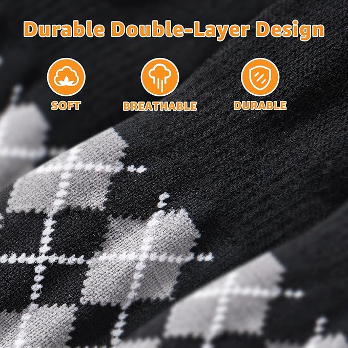 LOOBANI Dog Socks to Prevent Licking Paws - Dog Socks for Hardwood Floors Anti Slip for Traction Control - Dog Grippy Socks for Senior Dog Small Medium Large Dogs on Tile Floors, Black S