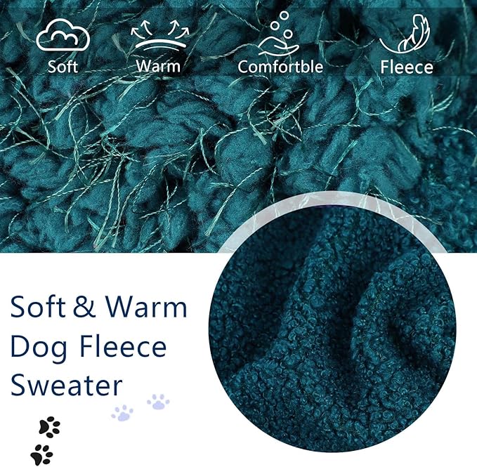 Small Dog Sweaters Winter Dog Clothes Dog Sweater for Chihuahua Dachshund Yorkie Soft Thickening Warm Dogs Shirt Winter Puppy Sweater for Dogs