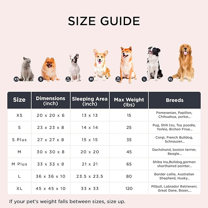 Bedsure Calming Dog Bed for Extra Large Dogs - Donut Washable Large Pet Bed, Anti-Slip Round Fluffy Plush Faux Fur Dog Bed, Fits up to 120 lbs Pets, Cream, 45 inches