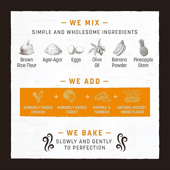 Earth Animal No Hide Strips Barbeque Smoked Chicken & Turkey Flavored Natural Treats | No Rawhide | Quick & Thin Dog Chews - 4 Count