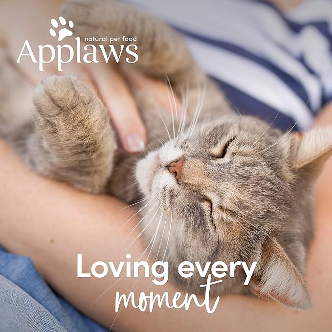 Applaws Natural Wet Cat Food, 12 Count, Limited Ingredient Canned Wet Cat Food, Fish Variety Count in Broth, 5.5oz Cans