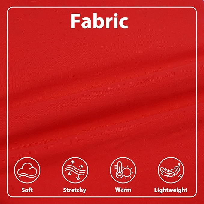 Dog Fleece Vest - Red, L - Pullover Warm Dog Sweater | Stretchable Soft Sweatshirt,Lightweight Jackets for Medium Breeds,Dachshund,French Bulldog