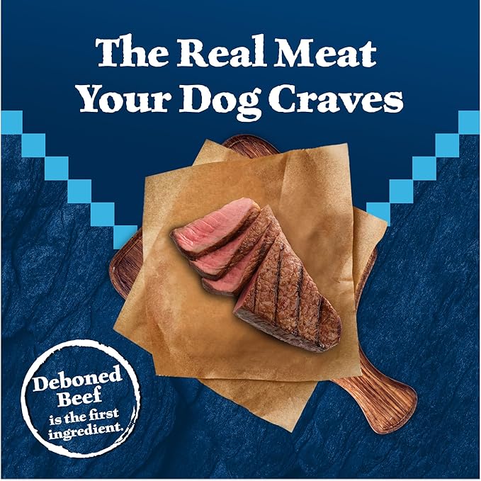 Blue Buffalo Wilderness Rocky Mountain Recipe High-Protein Dry Puppy Food with DHA, Made in the USA with Natural Ingredients Plus Wholesome Grains, Red Meat, 4.5-lb. Bag