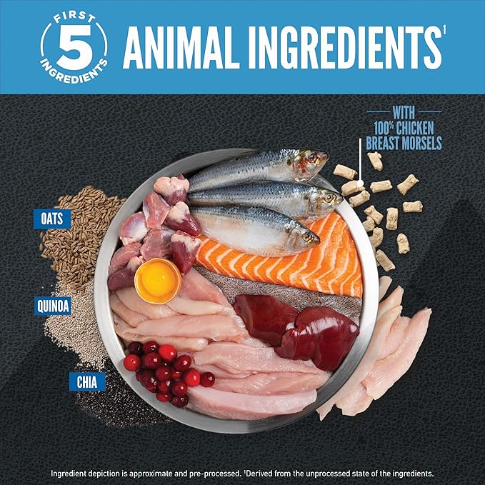 ORIJEN Wild Reserve Dry Dog Food Free-Run Chicken & Grains Recipe 20lb Bag