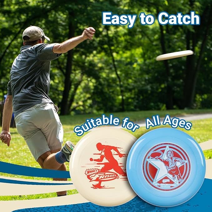 Wham-O Frisbee All Sport Flying Disc 140g, 9.85 Inch, Durable Sports Disc with Non-Slip Grip for Outdoor Games,Team Sports and Family Fun