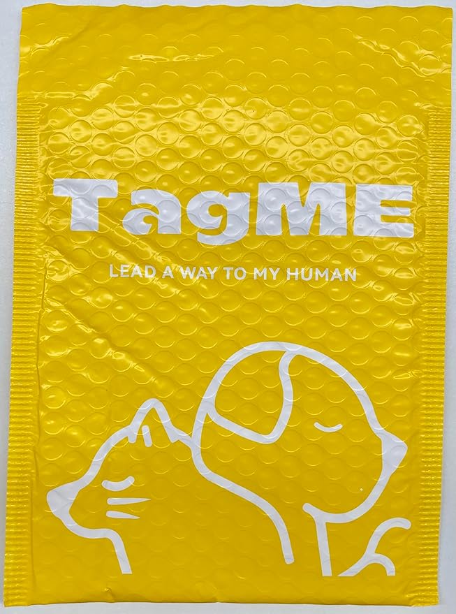 TagME 2 Pack Cat Collar with Name Tag, Personalized Reflective Cat Collar Breakaway with Bell for Boy & Girl Kitten, Yellow