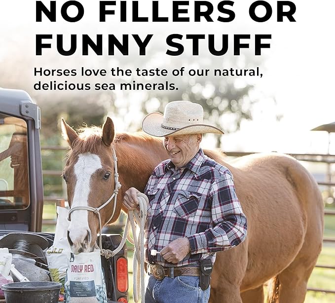 Daily Red Complete Wellness, Fortified Mineral Mix Supplement for Horses (5 LB)