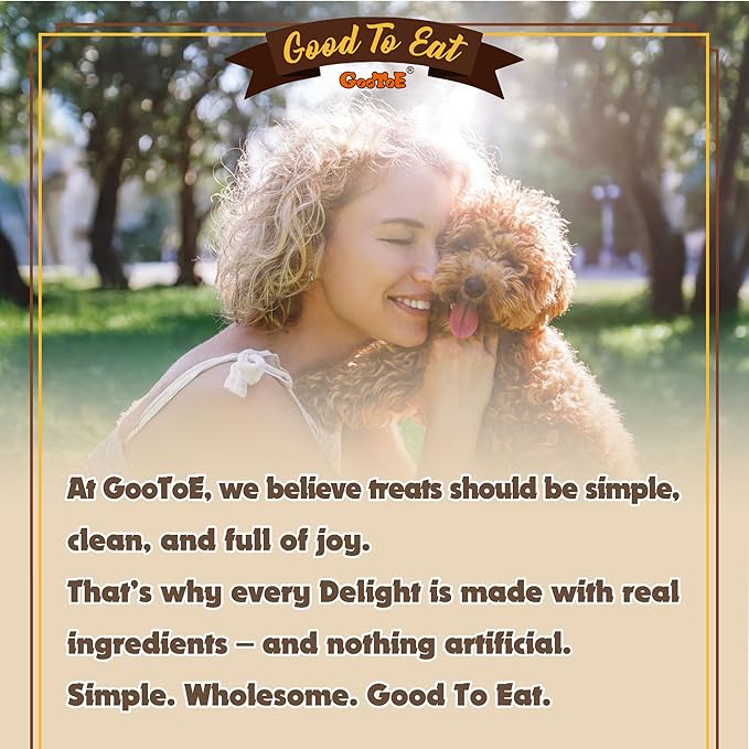 Gootoe Buffalo Dog Treats, Buffalo Bites Stick (Large) 1.5 lb Natural Low-Fat Chews for Training & Rewards, Limited Ingredient, Perfect for Medium Dogs, Resealable Bag