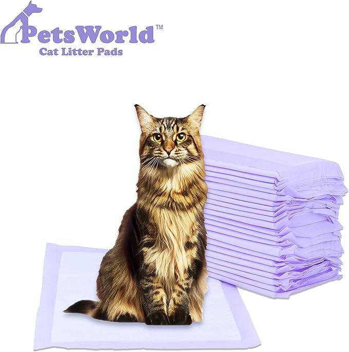 PETSWORLD Cat Pad Refills for Tidy Cats Breeze Litter System (600 Pads)
