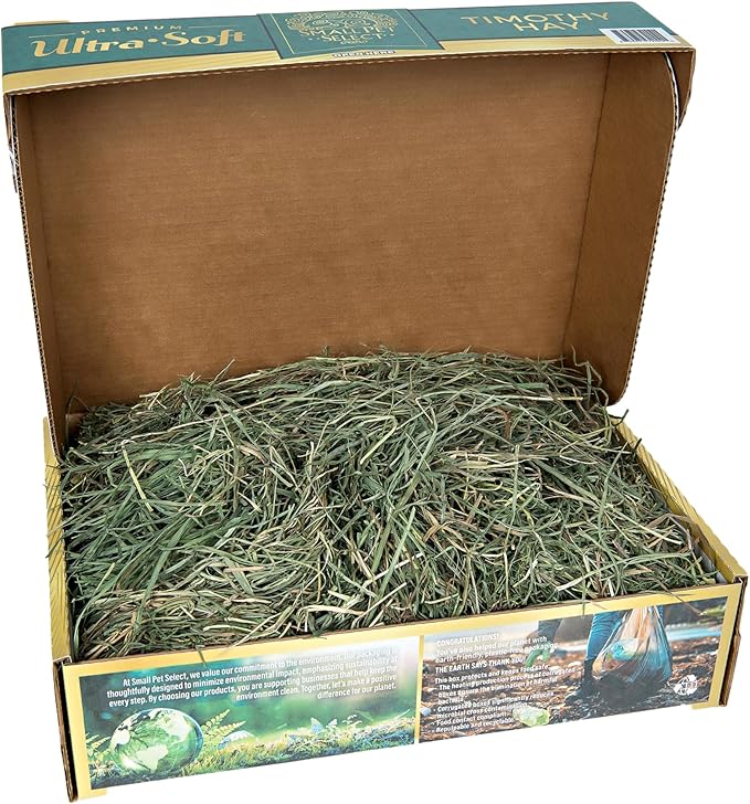 Small Pet Select - Premium Ultra Soft Timothy Hay, Rabbits, Guinea Pigs, Chinchillas, 2lb