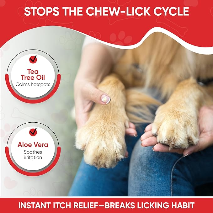 Warren London Deep Cleaning Paw Soak for Dogs – 300 Count Fizz Balls | Groomer-Size | Soothes Itchy, Irritated Paws with Seaweed, Tea Tree Oil & Aloe | Anti-Lick Paw Relief & Easy 5-Minute Spa