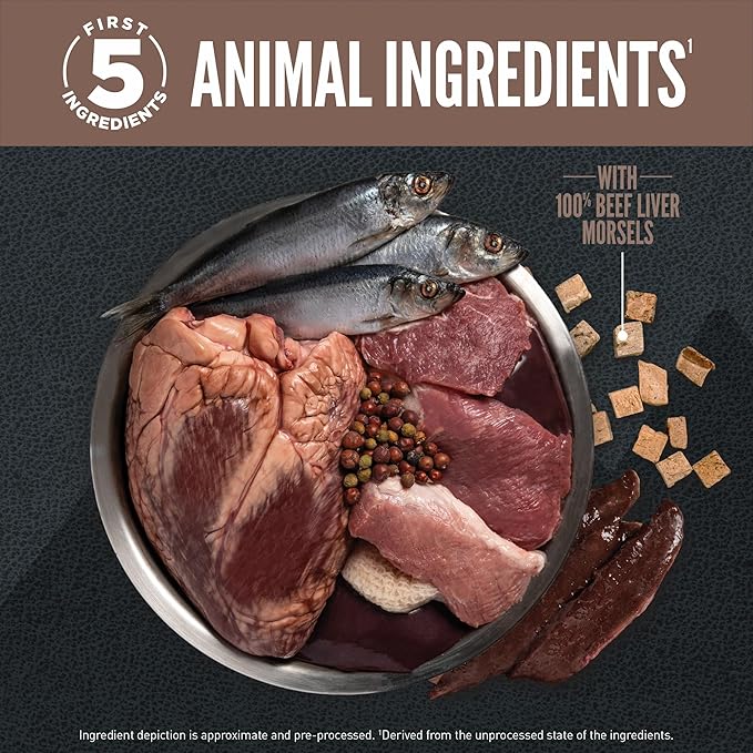 ORIJEN Wild Reserve Dry Dog Food Farm-Raised Beef & Lamb Recipe 20lb Bag