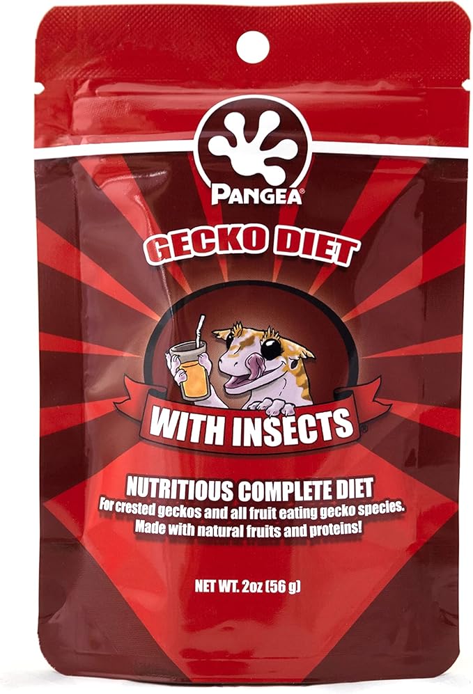 Pangea Gecko Diet Fruit w/Insects & Breeding Bundle - 2oz Fruit & Insects and Breeding Formula