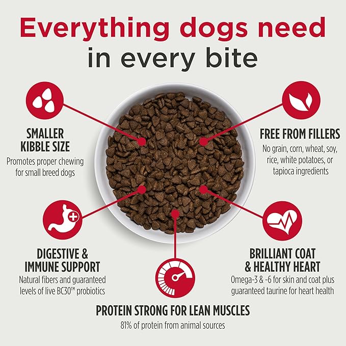 Nulo Freestyle High Protein Small Breed Beef & Sweet Potato Recipe Natural Dry Kibble Dog Food, 14 Pound Bag