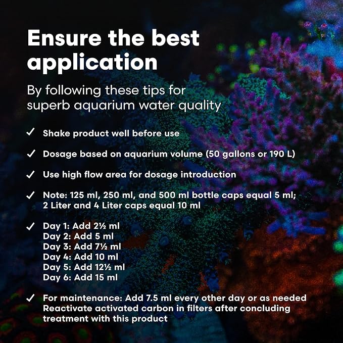 Brightwell Aquatics - Razor Marine - Unique Systemic Fish Tank Cleaner for Marine Aquariums - Aquarium Water Treatments, 4.22 fl oz