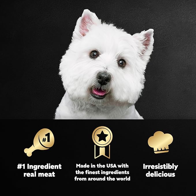 Cesar Wet Dog Food Classic Loaf in Sauce Filet Mignon and Porterhouse Steak Flavors Variety Pack, 3.5 oz. Easy Peel Trays (12 Count, Pack of 2)