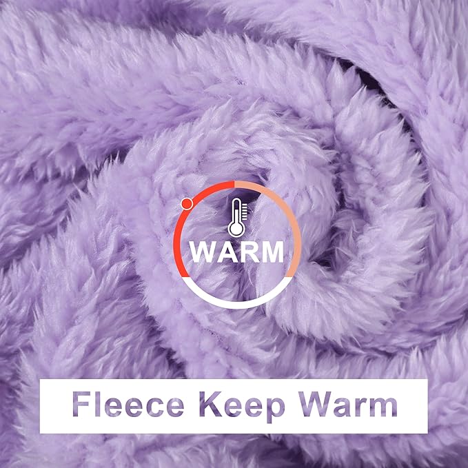 Small Dog Sweater Fleece Dog Hoodie Girl Boy Winter Warm Puppy Clothes for Chihuahua Teacup Yorkie Soft Stretchy Tiny Outfits Cat Sweater Pet Clothing, Purple, M