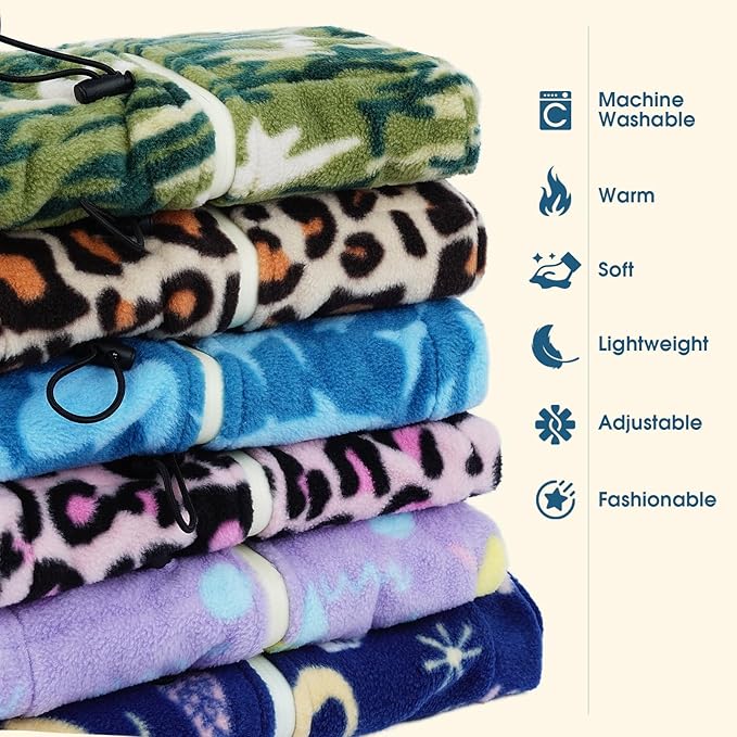 ROZKITCH Dog Winter Coat Soft Fleece Pullover Pajamas, Pet Windproof Warm Cold Weather Jacket Vest with Reflective Zipper, Jumpsuit Apparel Outfit Clothes for Small Dog Dinosaur 2XS