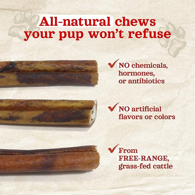 Natural Farm Peanut Butter Stuffed Collagen Chews for Dogs (4-5 Inch, 10 Pack), Rawhide-Free Collagen Sticks, Odor-Free Natural Dog Chews, Long Lasting Treats for Small, Medium Dogs