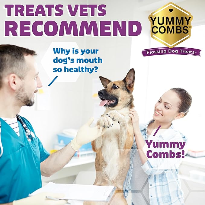 Dog Dental Treats – Vet VOHC Approved, Removes Tartar & Cleans Teeth – Yummy High Protein Chicken Treat for Small Dogs (Mini Pack, 13 Count)
