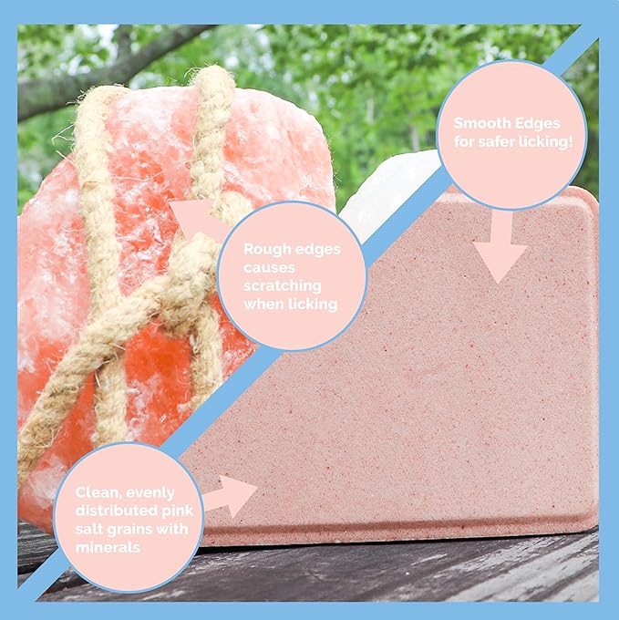 Himalayan Secretsยฎ 22LB (10KG) Compressed Pink Himalayan Salt Lick | for Livestock and Wildlife Animals | 100% Pure & Natural Feed Salt Block | Natural Minerals and Trace Elements