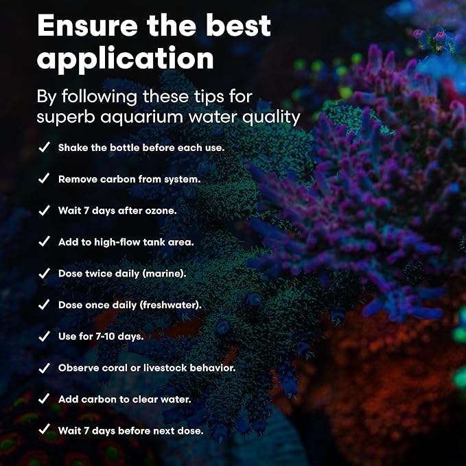 Brightwell Aquatics RedoxIclean Organic Waste Cleaner and Redox Enhancer Improves Water Clarity Filtration and Breakdown in Freshwater Marine Aquariums, 250 ml