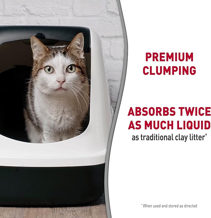 Nature's Miracle Premium Clumping Corn Cob Litter, Tough Odor Bio-Enzymatic Formula, Dust Free