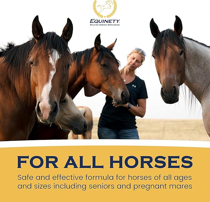 Ultimate OEC – Horse Supplements & Hoof Supplements for Horses - Omega 3 with Flax Seed, Horse Oil, Vitamin E for Horses & Coat Defense - Vet-Approved Joint Supplement & Hoof Oil