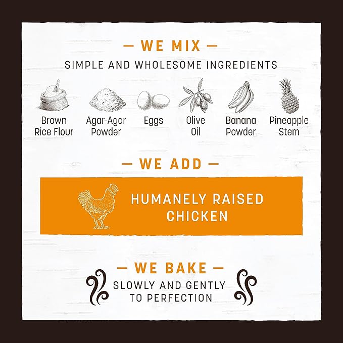 Earth Animal No Hide Strips Chicken Flavored Natural Treats | No Rawhide | Quick & Thin Dog Chews - 4 Count