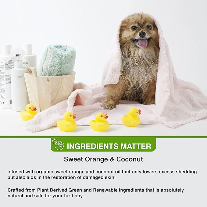 Shed Control Shampoo (Sweet Orange & Coconut) 1 Gallon