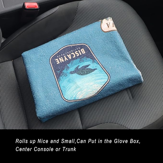 Car Seat Cover Protector Front Seats,for Gym Workout,Running,Swimming,Beach and Hiking,Waterproof Sweat Towel Bucket Seat Covers for Trucks SUV Jeep (National Parks, 1Pcs)