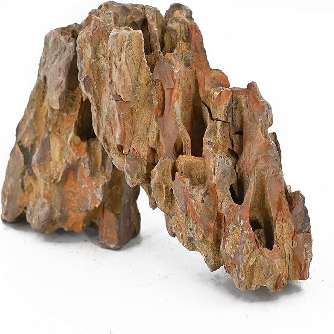 kecilke Natural Aquarium Rocks 2-8 inches Dragon Stone Rock for Aquariums, Landscaping Model,Tank Decoration, Amphibian Enclosures-Dragon Stones