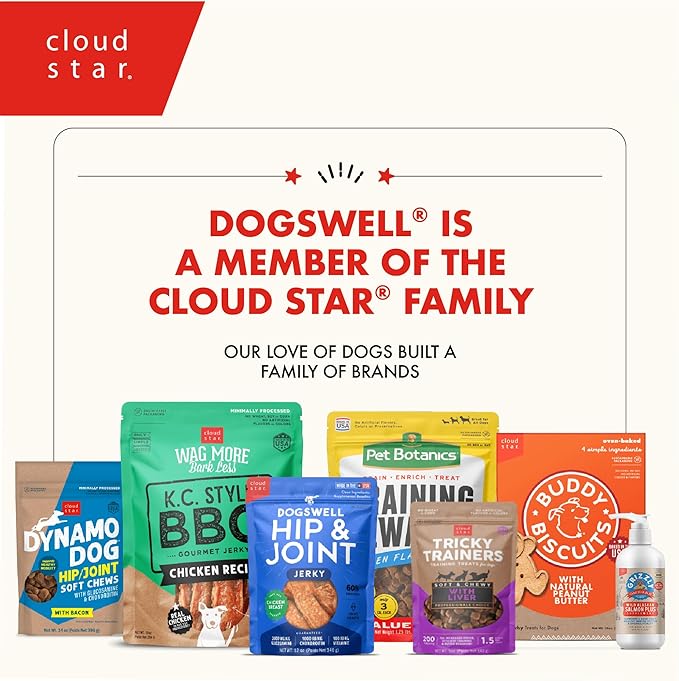 Dogswell Hip and Joint Grain-Free Duck Grillers for Dogs, 10 oz. Bag