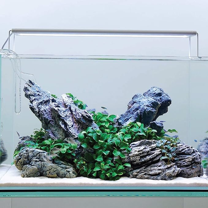 Current USA Seiryu Stone Collection 7 Piece Set | Molded Aquarium Decor Rock Artificial Resin Fish Tank Decoration up to 36" Long Aquariums 8816