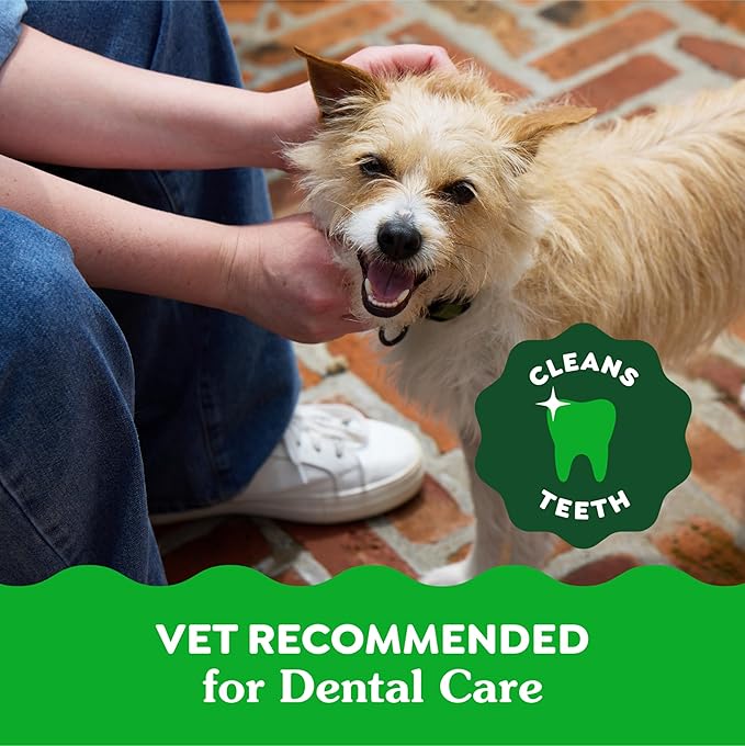 Greenies Teenie Dental Dog Treats 3-Flavor Variety Pack, (3) 12 oz. Pouches, 129 Total Treats