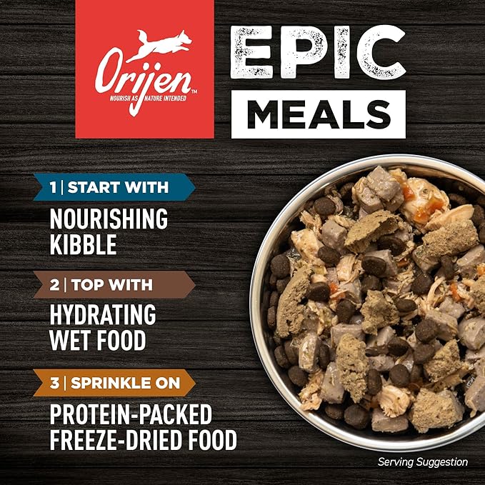 ORIJEN Amazing Grains High Protein Dry Dog Food Fit & Trim Recipe 22.5lb Bag