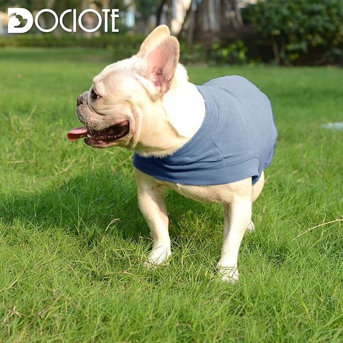 Soft Fleece Dog & Cat Sweatshirt - Warm Pullover for Small to Medium Pets - Stretchy Hoodie, Easy On & Comfortable Winter Clothes
