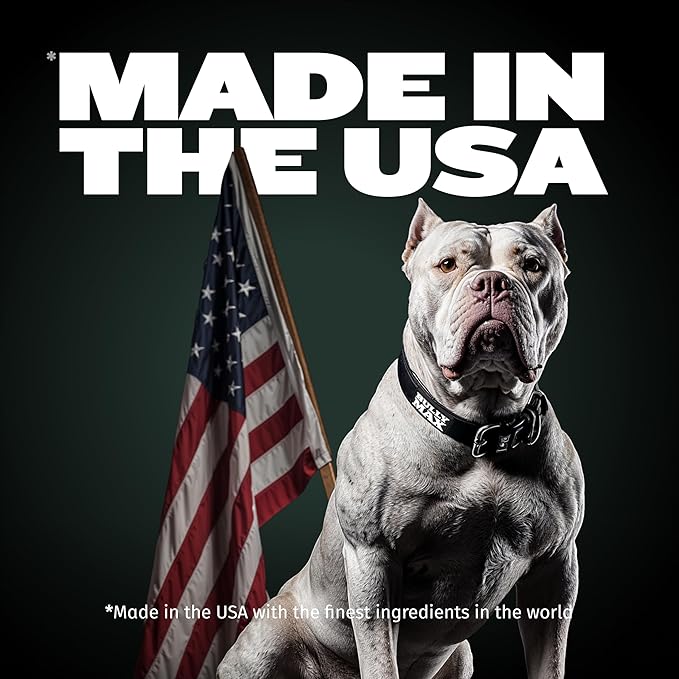 Bully Max Premium High Protein Dog Treats for Puppy & Adult Dogs - Training Dog Food Treats with 32% Protein, Real Meat, Veggies & BCAAs for Small, Medium & Large Breeds - Beef Flavor (2 Pack)