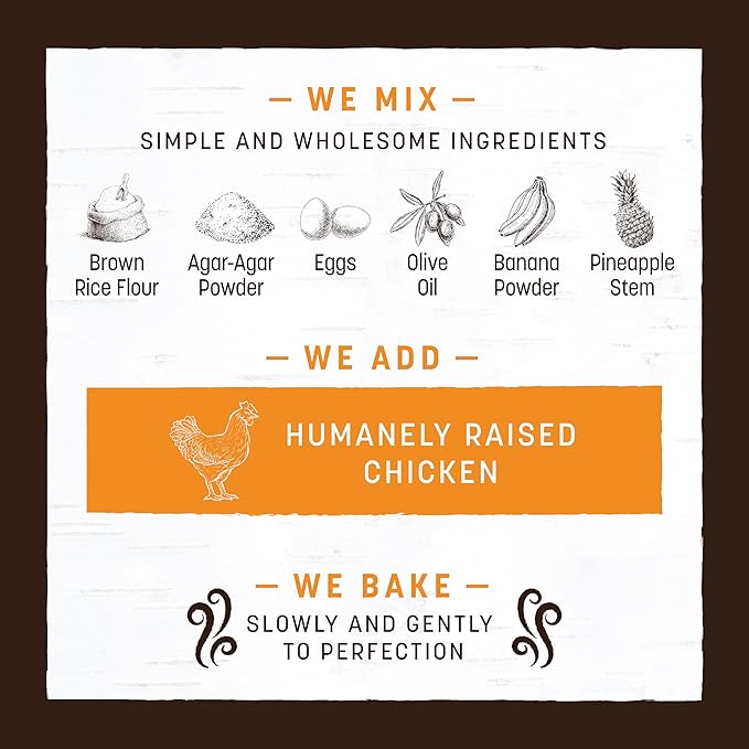 Earth Animal No Hide Medium Chicken Flavored Natural Rawhide Free Dog Chews Long Lasting Chew Sticks | Treats for Large Dogs | Great for Aggressive Chewers - 2 Count