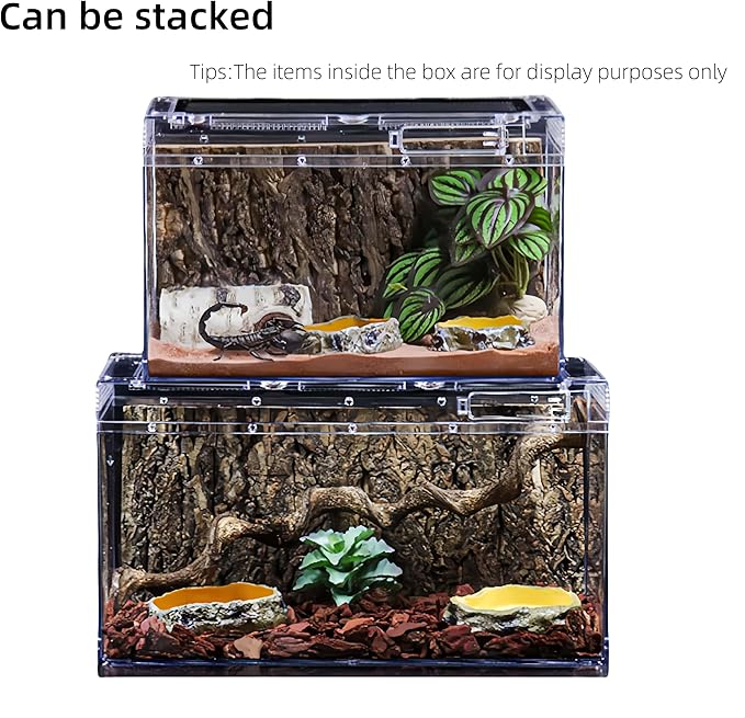 PC Reptile Terrarium, Pet Habitat Enclosure