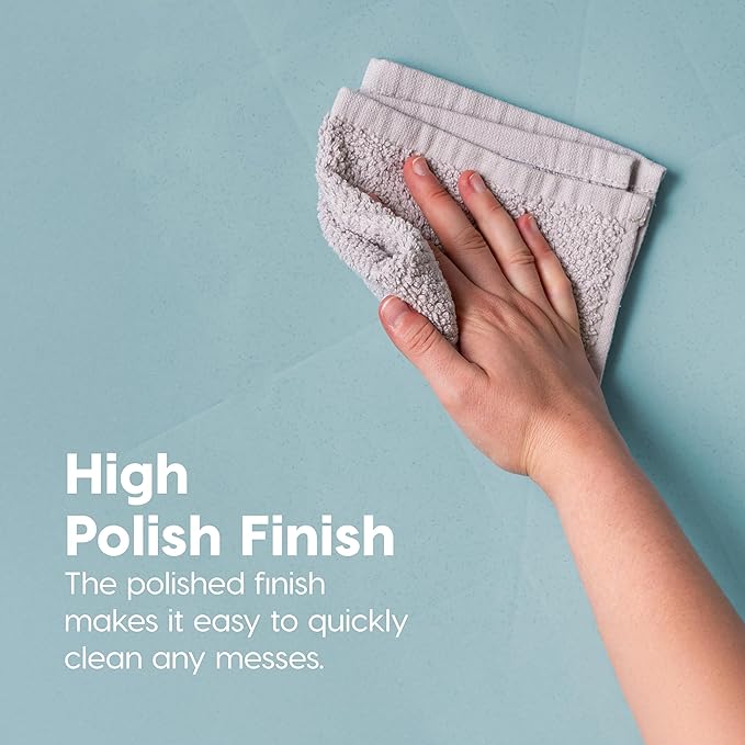 IRIS USA Pee Pad Holder - For Small Sized Dog and Puppy Pee Pads, Secured Latches, Non-Skid Feet, High Polish Finish for Easy Cleaning, Leak Protection, Fits 17"x23" Pad, Blue