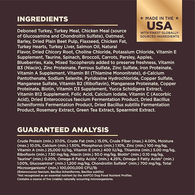 Wellness CORE+ (Formerly RawRev) Grained Dry Dog Food, Small Breed Original Turkey & Chicken with Freeze Dried Turkey Recipe, 4 Pound Bag