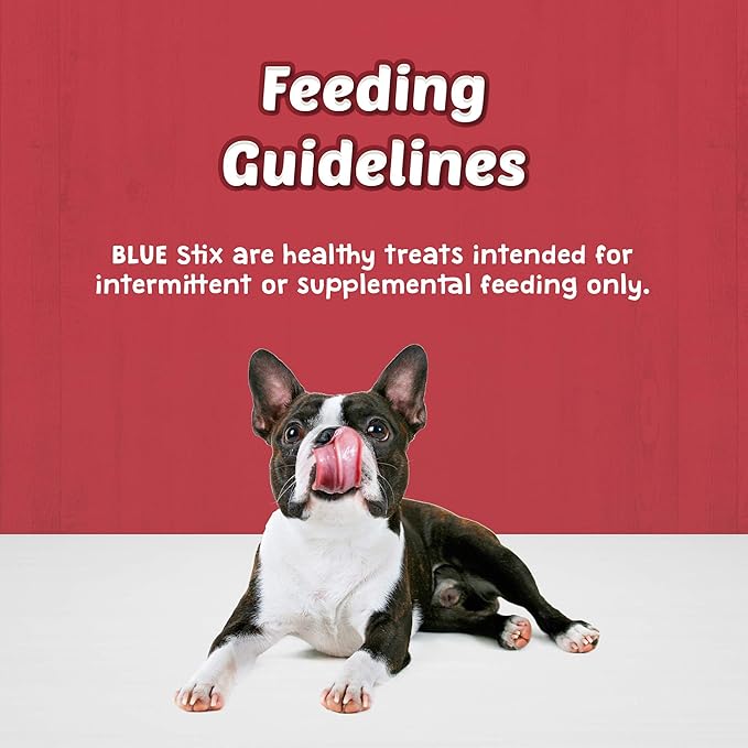 Blue Buffalo Stix Natural Soft Moist Dog Treats Lamb Recipe Bag