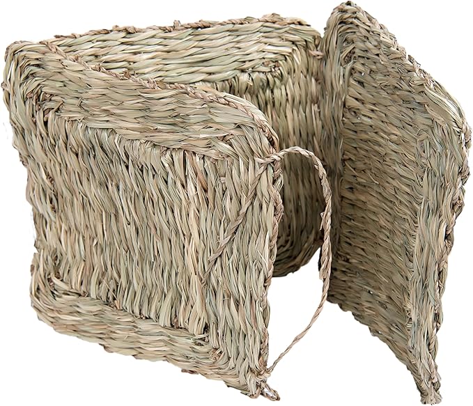 Small Pet Select - Tiny Paws Seagrass Tent for Rabbits, Guinea Pigs, and Other Small Animals