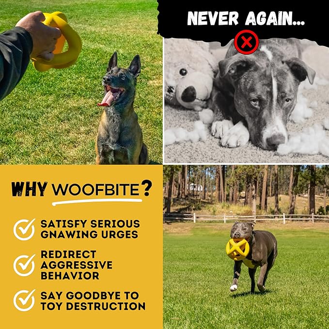 Indestructible Giant XL Dog Ball - Lifetime Replacement - Durable Toy for Aggressive Chewers - Safe, Non-Toxic Natural Rubber - Chew, Tug & Fetch - Tough, Heavy Duty - Large Breed, Massive 8”